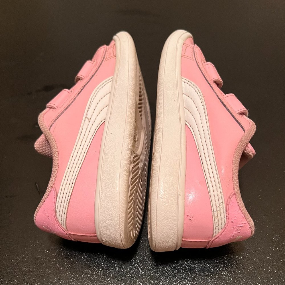Puma size 10C pink sneakers - Picture 2 of 11